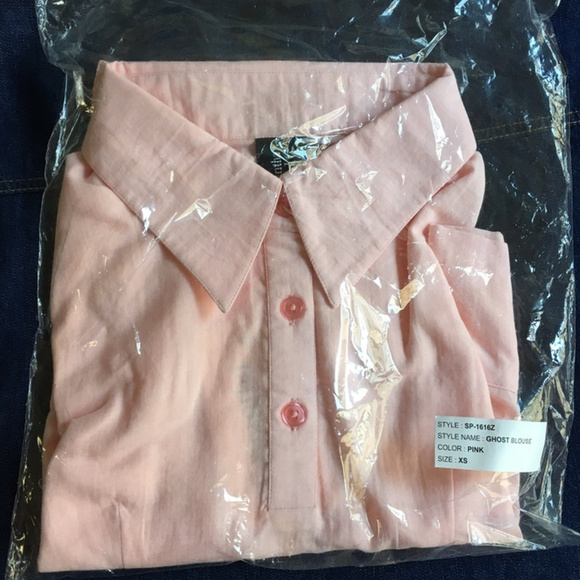 NEW Samantha Pleet Pink Ghost blouse - Picture 2 of 4